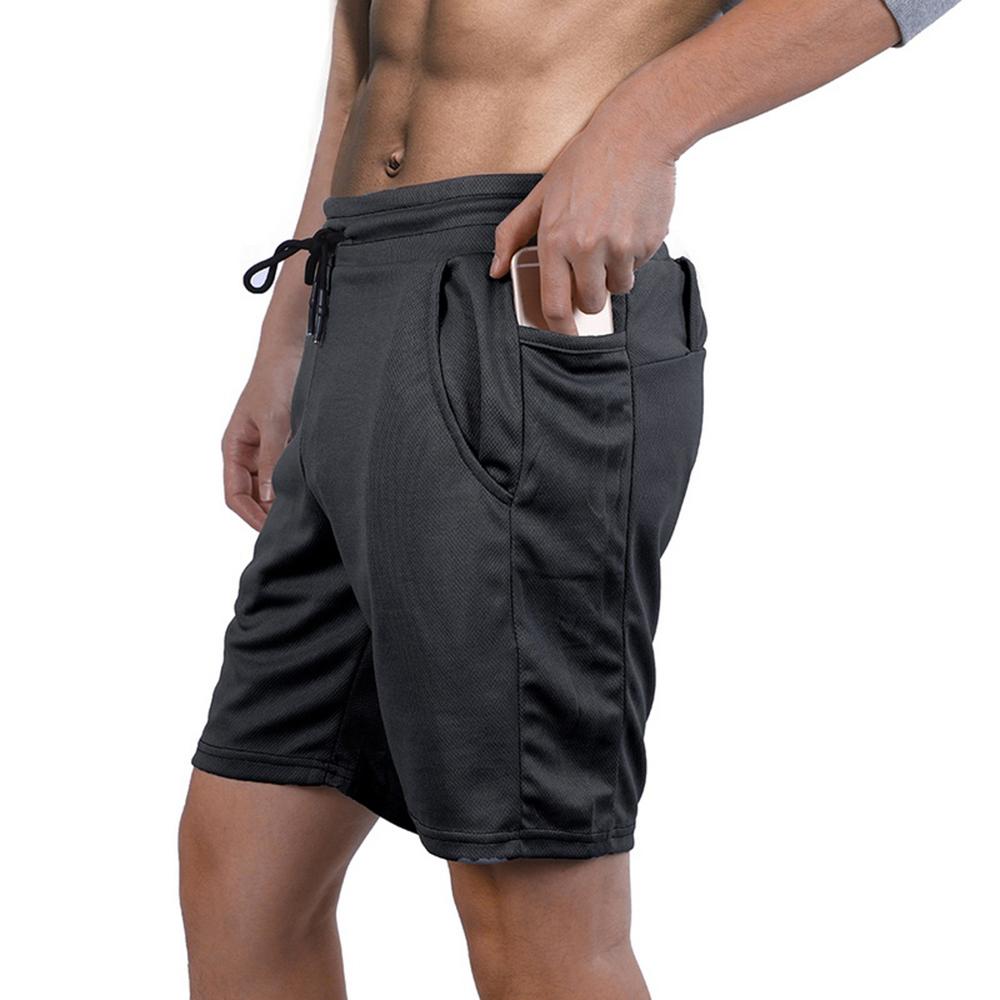 

CYSINCOS 2020 Summer Mens Fitness Bodybuilding Breathable Quick Drying Short Gyms Men Casual Joggers Shorts M-2xl Drop Shipping, White
