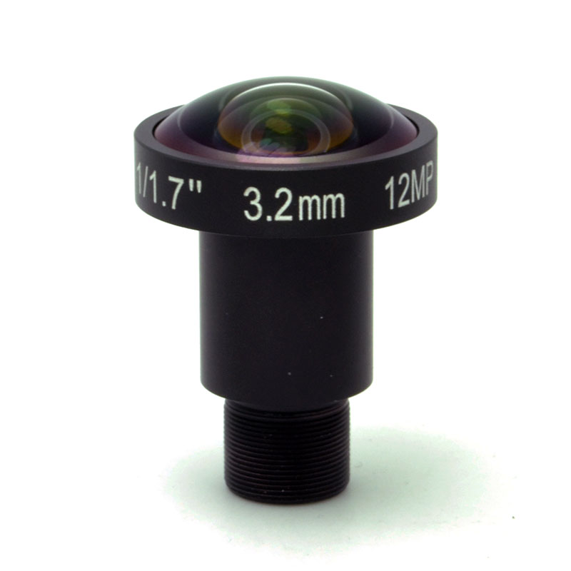 

SL-HD3220B4K 3.2mm 1/1.7" Board Lens 131 Degrees Wide Angle 4K 12MP CCTV Lens F2.0 M12 S mount 4K For UHD IP camera