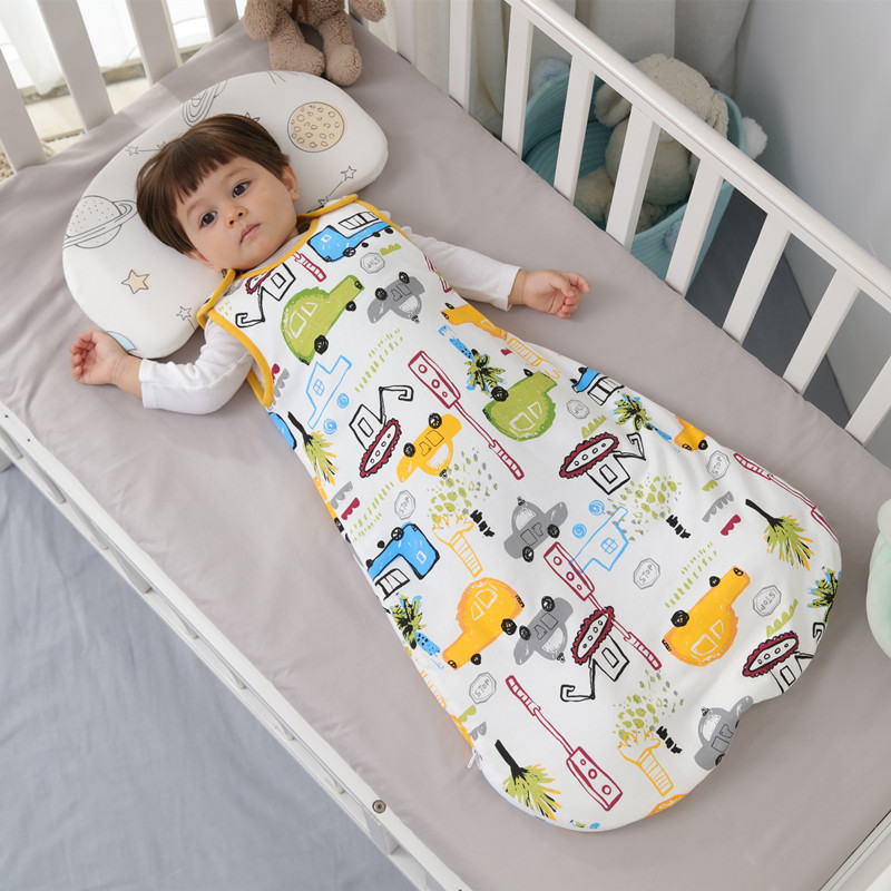 

Baby newborn sleeveless baby boys & girls sleeping bags soft kids Autumn and winterwarm sleeping bag long zipper, Kg-1