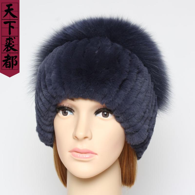 

Beanie/Skull Caps 2021 Women Genuine Fur Beanie Winter Girls 100%Natural Real Hat Fashion Soft Warm Hats, Color 5