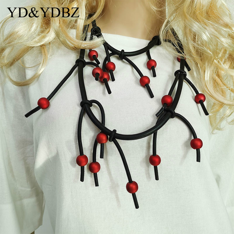

Christmas Necklaces Lucky necklaces for women big - Goth Punk Style Rubber jewelry African Pendant minimalist Moms gift lantern