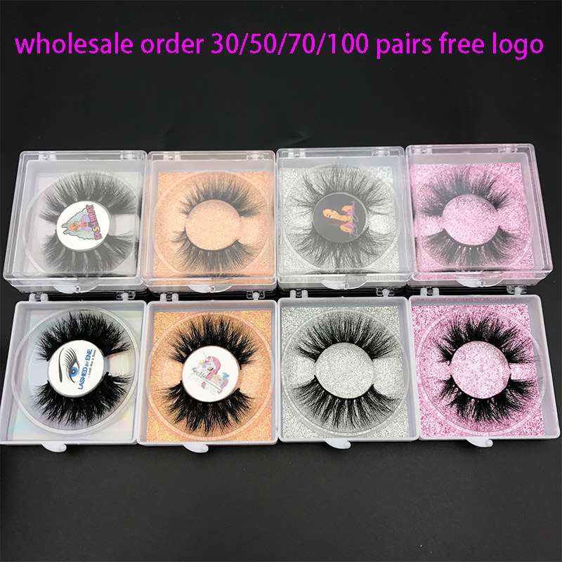 

MIKIWI Wholesale Order Square case Custom Packaging Label Lashes 5D Real Mink lashes Soft Natural Long Thick Volume Mink EyeLash