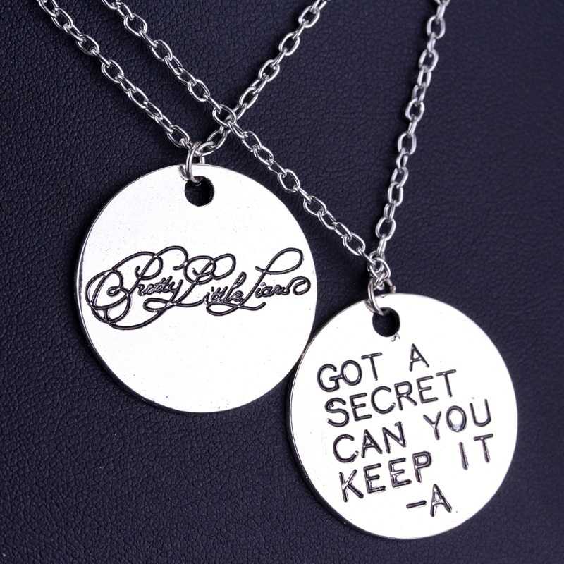 

Pretty Little Liars Necklace Got A Secret Can You Keep It Pendant Necklace