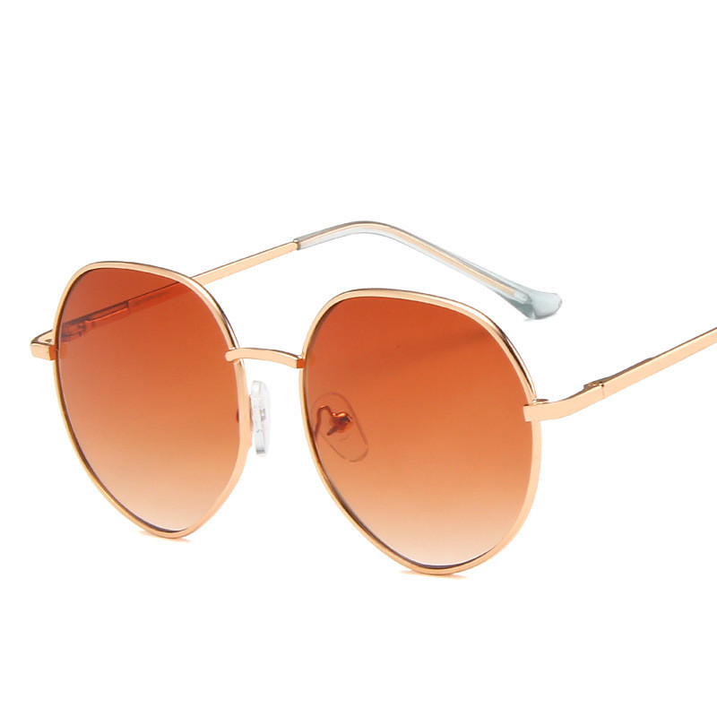 

Sunglasses Classic Fashion Children Retro OVal Metal Kids Sun Glasses Vintage Mirror Boys Girls UV400