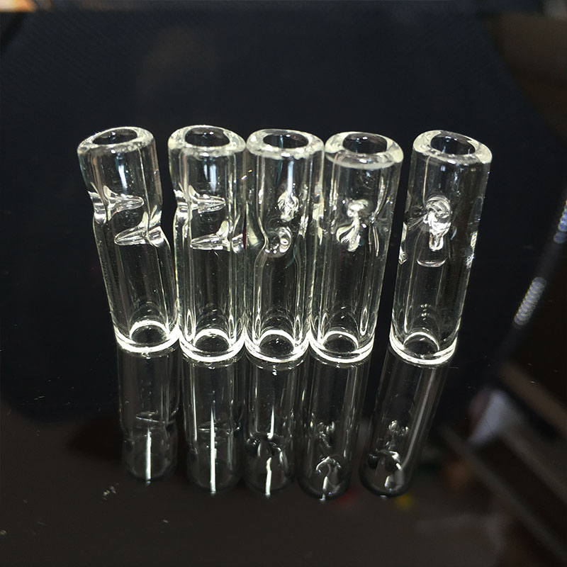 

30mm length Pyrex Glass Tips hookah for Dry Herb Tobacco 2mm Thick 9mm OD