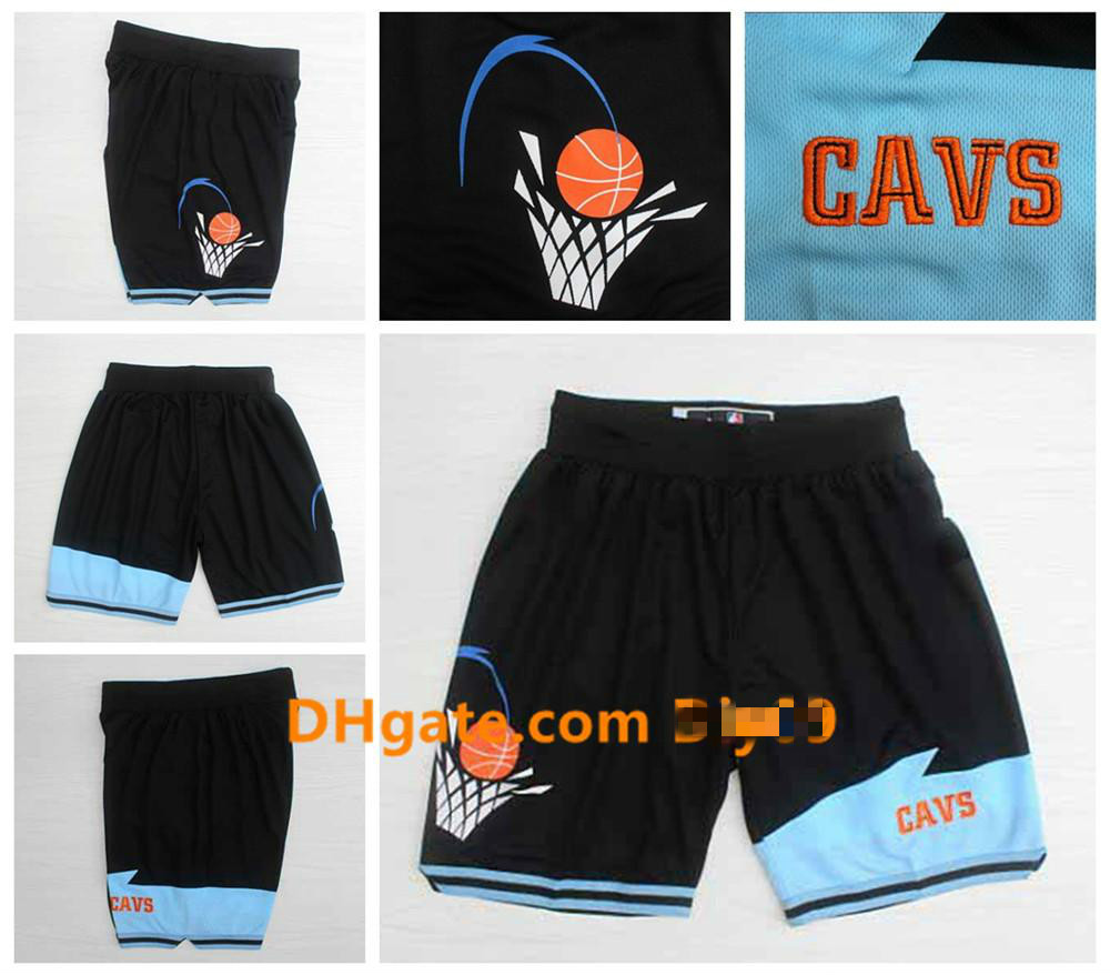 

Retro Mens Cleveland Cavaliers 0 Love 5 Smith NBA Stitched Shorts Breathable Pants Sweatpants Classic Shorts, Black