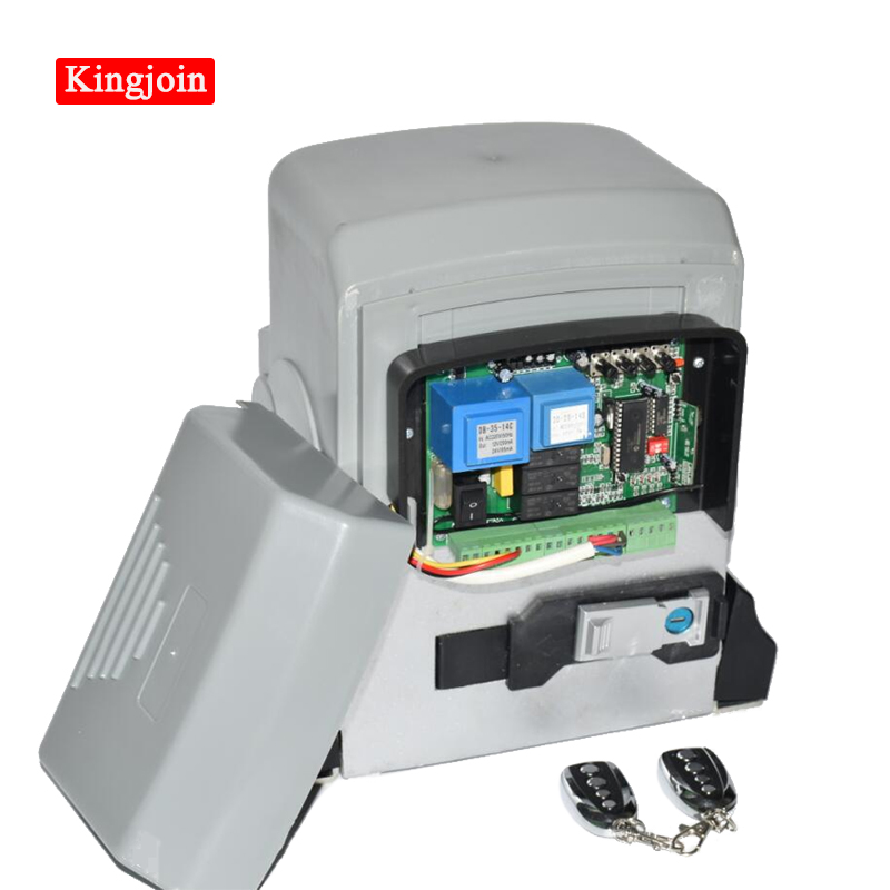 

High quality 1000W 2500kg Automatic GSM Sliding Gate Opener motor kit 6m racks Hardware with keyfobs for Sliding Gates Up to