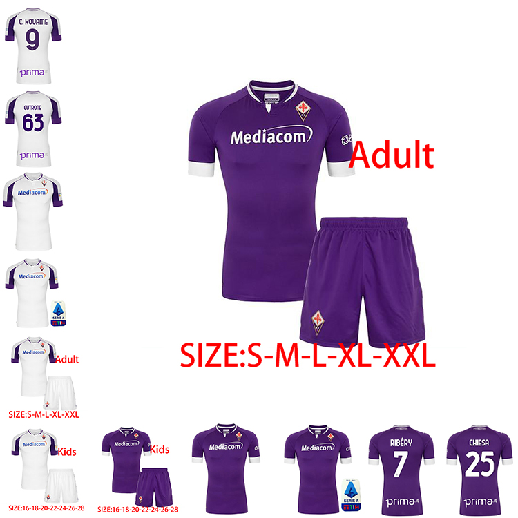

2021 2020 Florence RIBERY Jersey 20 21 Fiorentina BENASSI 24 BIRAGHI 3 CHIESA 25 SIMEONE 9 RIBERY 7 Home Soccer Jersey SIZE:16-XXL, Black;yellow