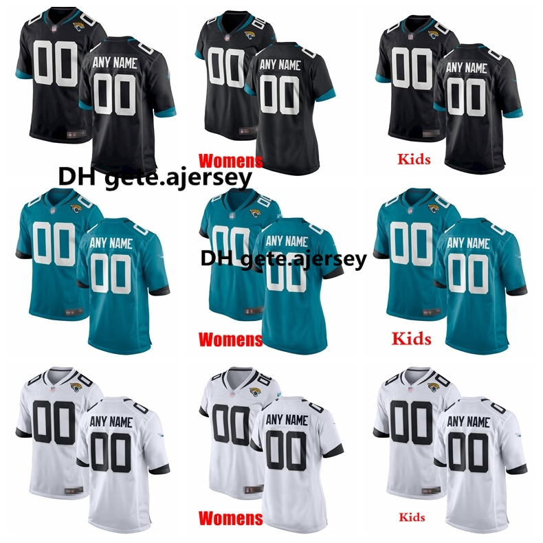 

Custom Jacksonville Jaguars nfl Mens Womens Kids 15 Gardner Minshew II 93 Campbell 91 Ngakoue 21 Bouye 44 Cole Football Jerseys, Black;red