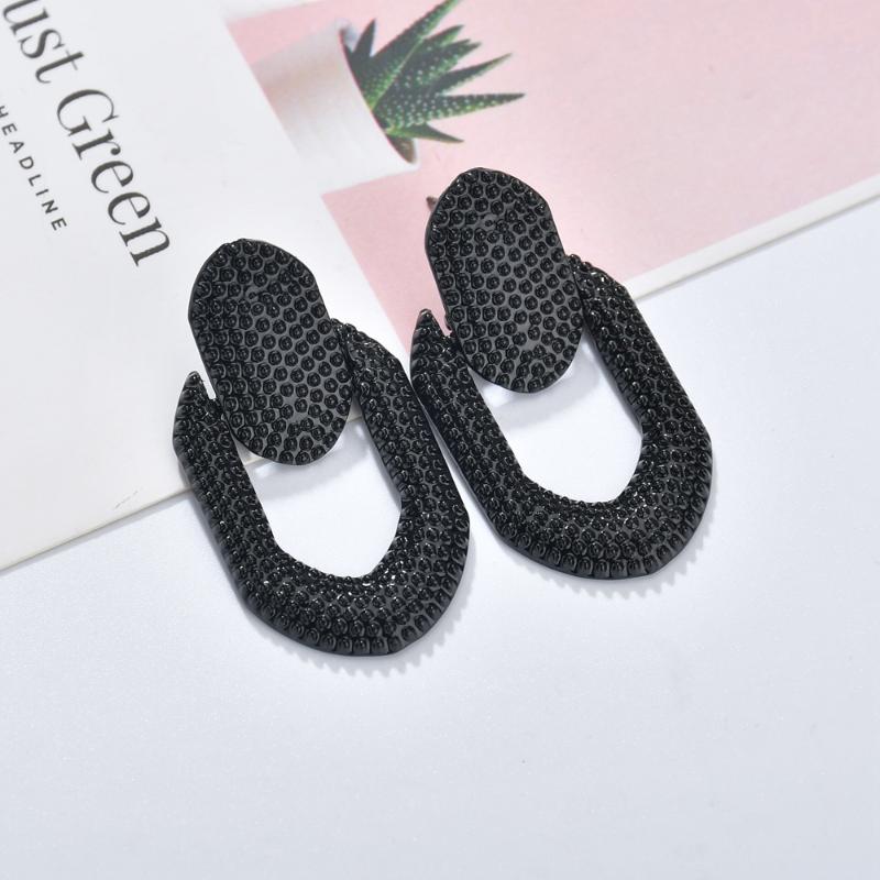 

Big Metal Drop Earrings For Women Geometric Fashion Statement Earrings Boucle D'oreille Female 2020 Oorbellen Hanging Bijoux