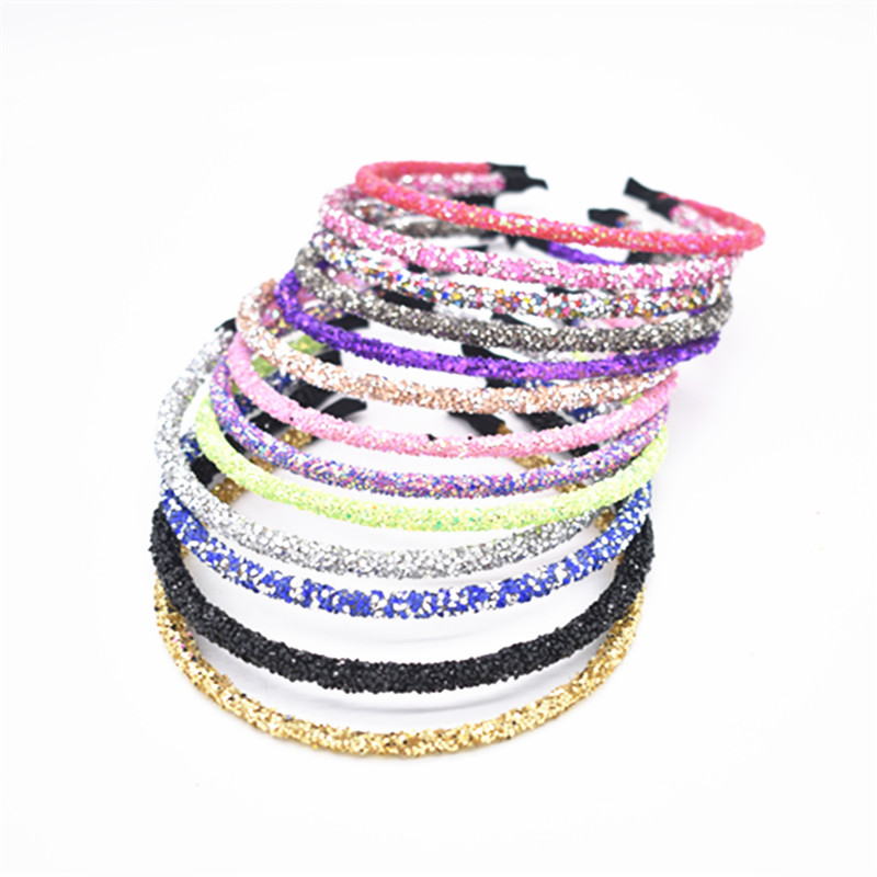 

1pc New High Quality Fashion Crystal Shine Women Headband Colorful Elegant Hairband Girl Headwear Hair Band Hair Accessories