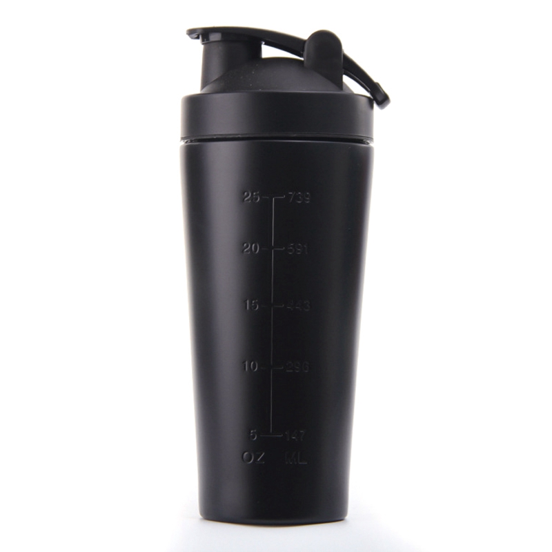 

Stainless Steel Protein Vibrating Bottle Gym Shaker Sports Milkshake Blender Water Bottle Whey Protein Fitness Without BPA