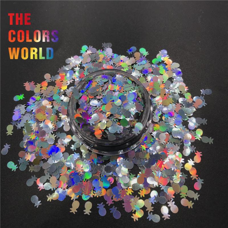 

Pineapple 5MM Nails Glitter Nail Art Decoration Makeup Face Painting Tumblers Crafts DIY Festival Accessories Party Suppliers