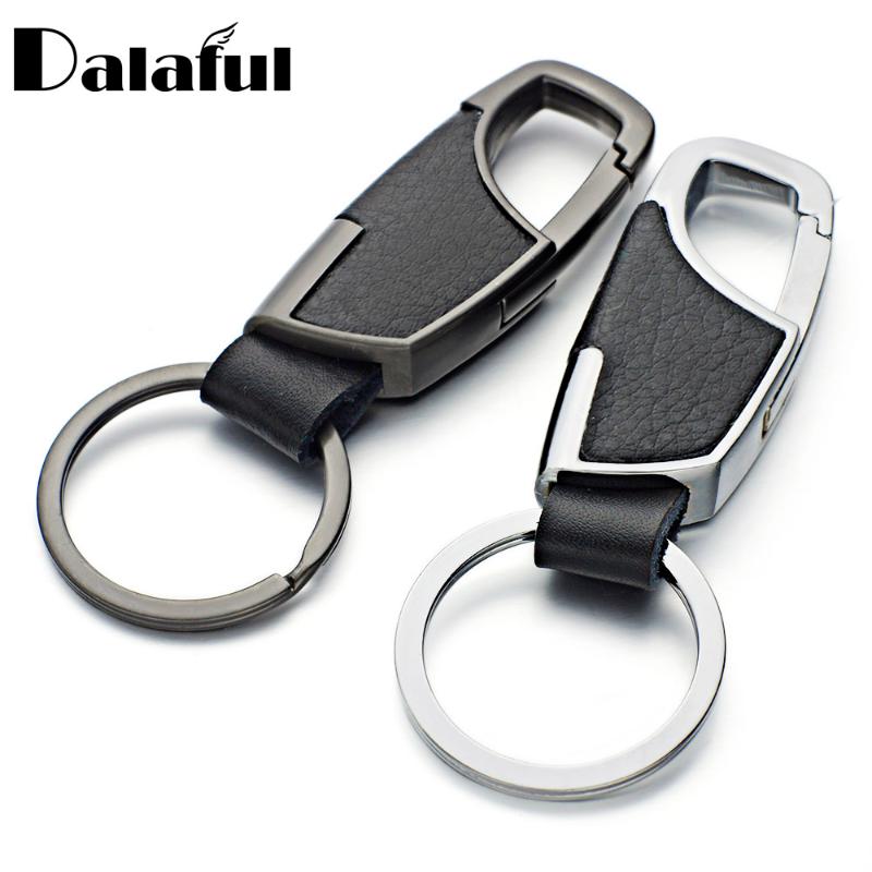 

2020 New High Quality Leather Keyrings KeyChains For Car Chaveiro Innovative Key Chains Rings Holder For Man Best Gift K264