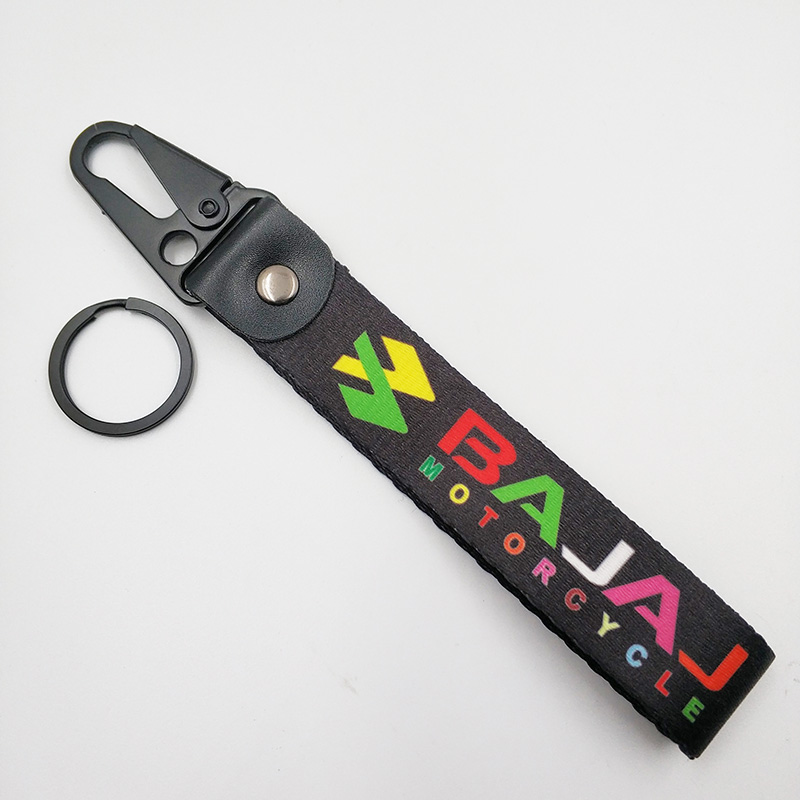 

Motorcycle Car Key Ring Ribbon Hanging Buckle Metal Buckle for BAJAJ 205 200 210 2020 2020 Personality Cool Practical Ornaments