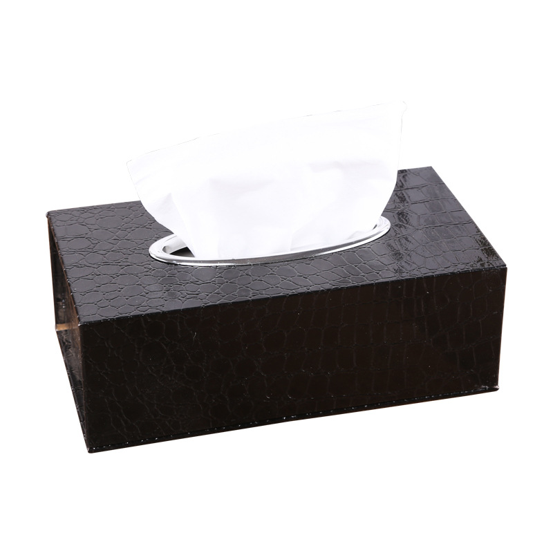 

Leather Tissue Holder Fashion Modern Paper Case Box