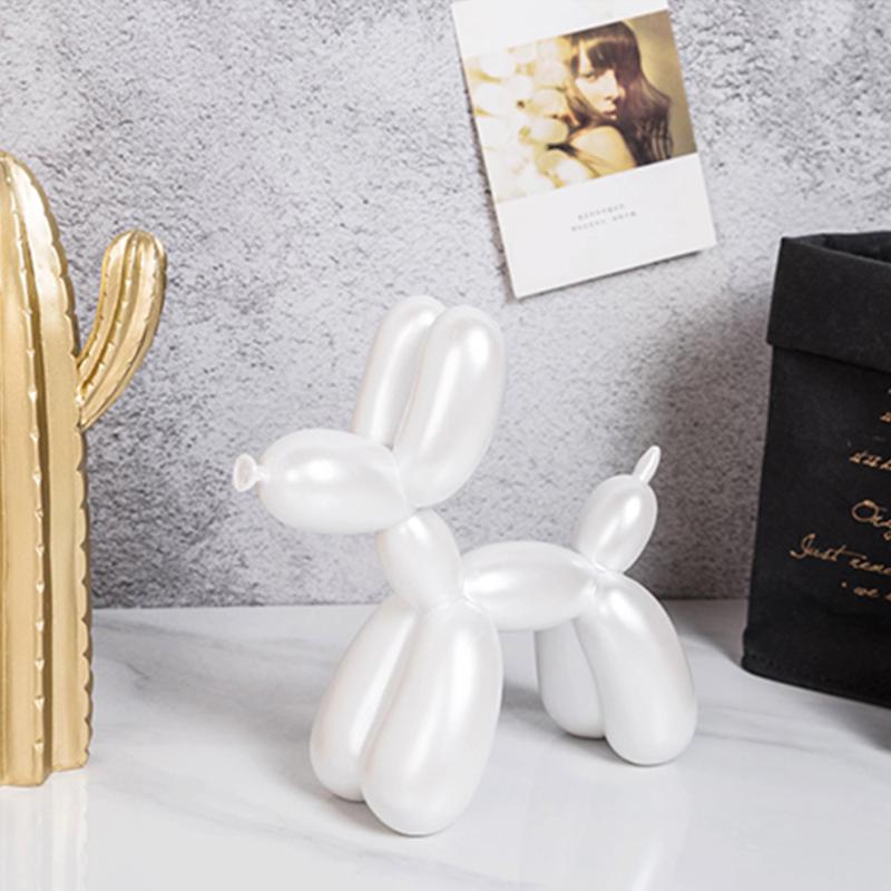 

Cute Cake decoration Balloon dog Resin Crafts Sculpture Gifts Fashion Cake baking Decorations Party Dessert Desktop Ornament DA