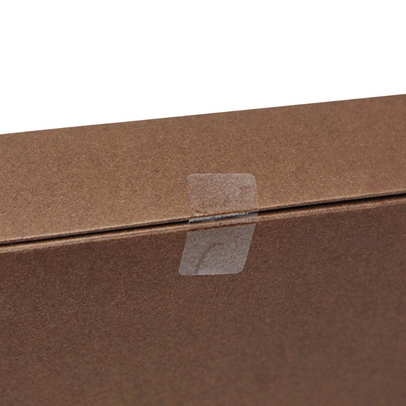 

PVC Clear Rectangle Self Adhesive Stickers Sealing Viscous Labels For Envelope File Pocket Gifts Grocery Label Sticker 4 Sizes