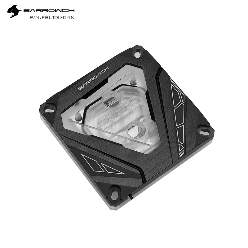 

BARROWCH CPU Water Block For Intel 115X 1150 1155 1156 1200 ,X99 ,X299 Processor Watercooler Support Sync Motherboard,FBLTGI-04N