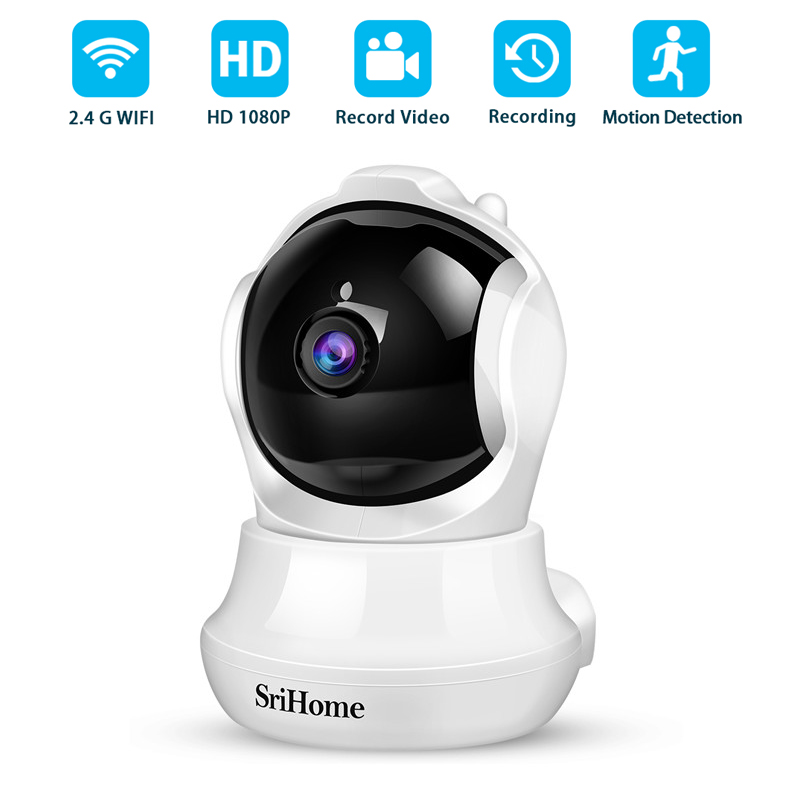 

QZT Wireless Home Security Camera Indoor Baby Monitor Infrared Night Vision IP Camera WIFI Auto Tracking Surveillance IP