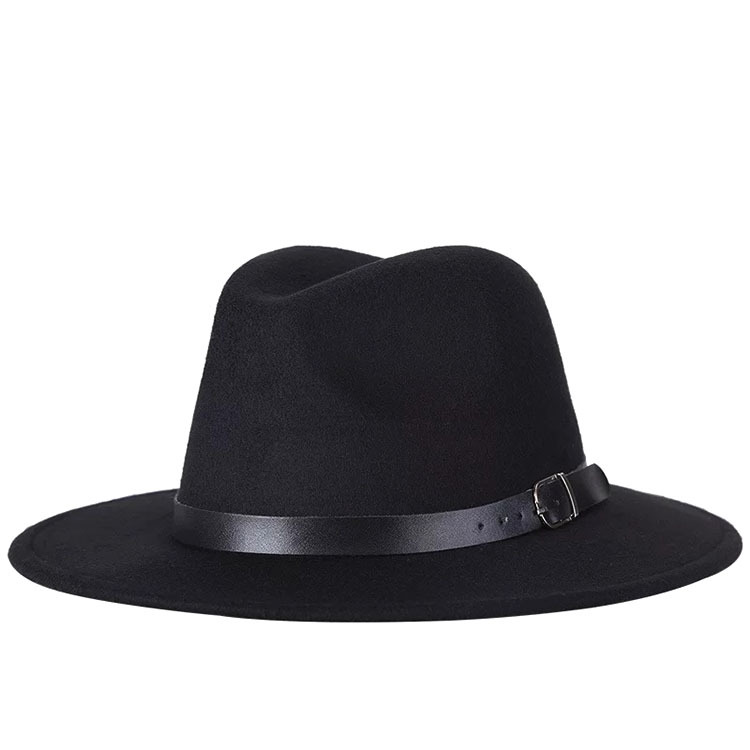 

New Retro British Style Woolen Hat ,trend Casual Fedora Hat Flat Men / Women ,elegant Winter Hats for Women and Gentleman