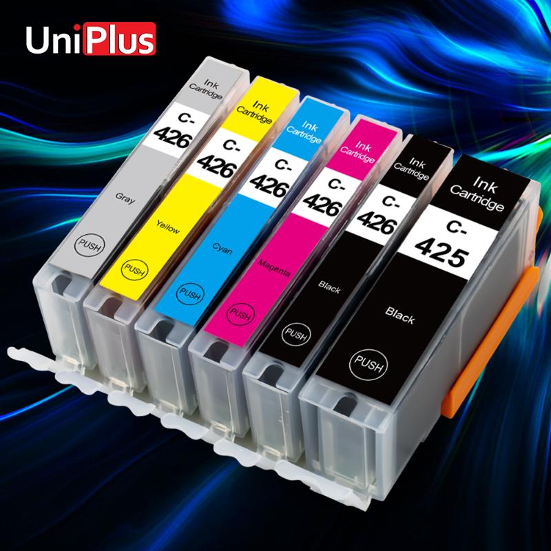 

UniPlus PGI-425 CLI-426 Replace Canon 425 426 Ink Cartridge for Canon Pixma Printer MG5240 MG8140 MG6240 IP4940 IP4840 MX884 714