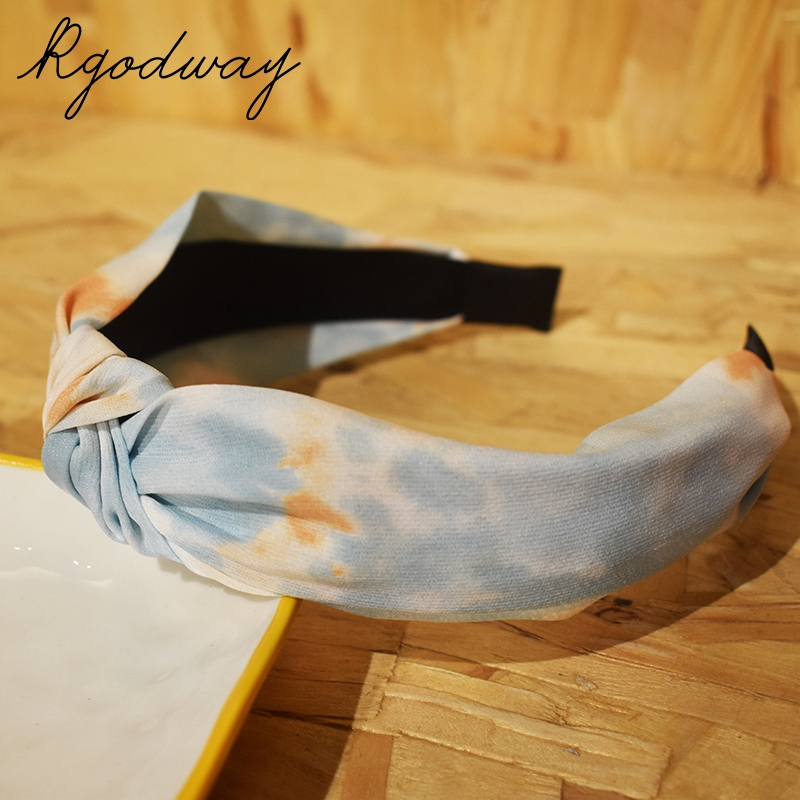 

Rgodway Hair Accessories for Women Cotton Headband Flower Thick Fashion Headband for Girls New Arrival