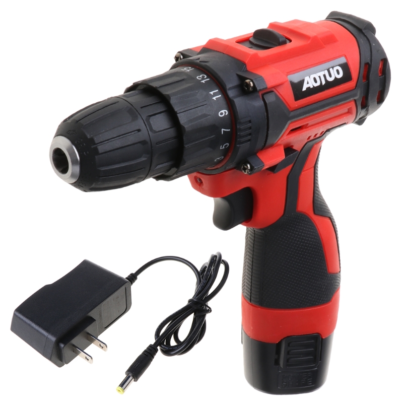 

12V Electric Screwdriver Wireless Power Driver Rechargeable Lithium-Ion Battery