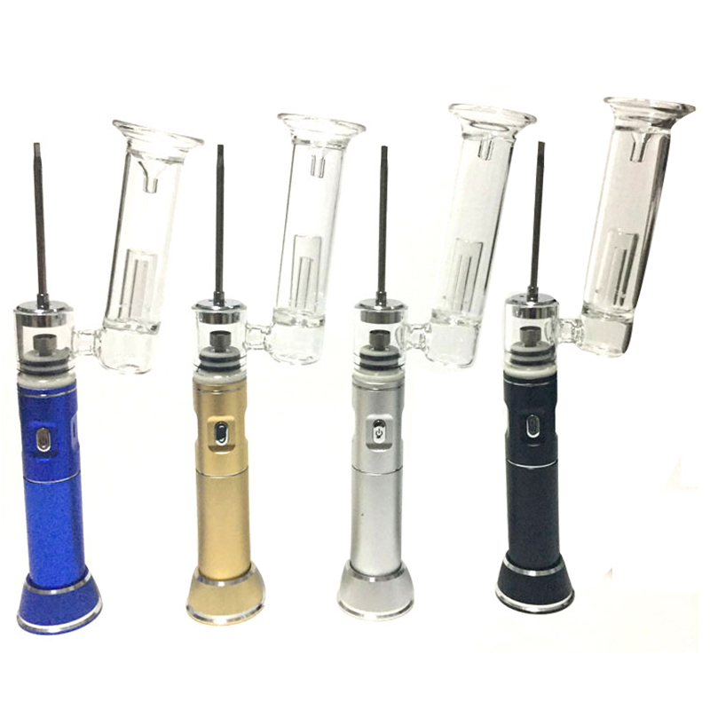 

Dab pen temperature control E-cigarette Kit for wax vape pen dab rig oil Glass Water Bong Ceramic Coil Heating Concentrates Wax Kit