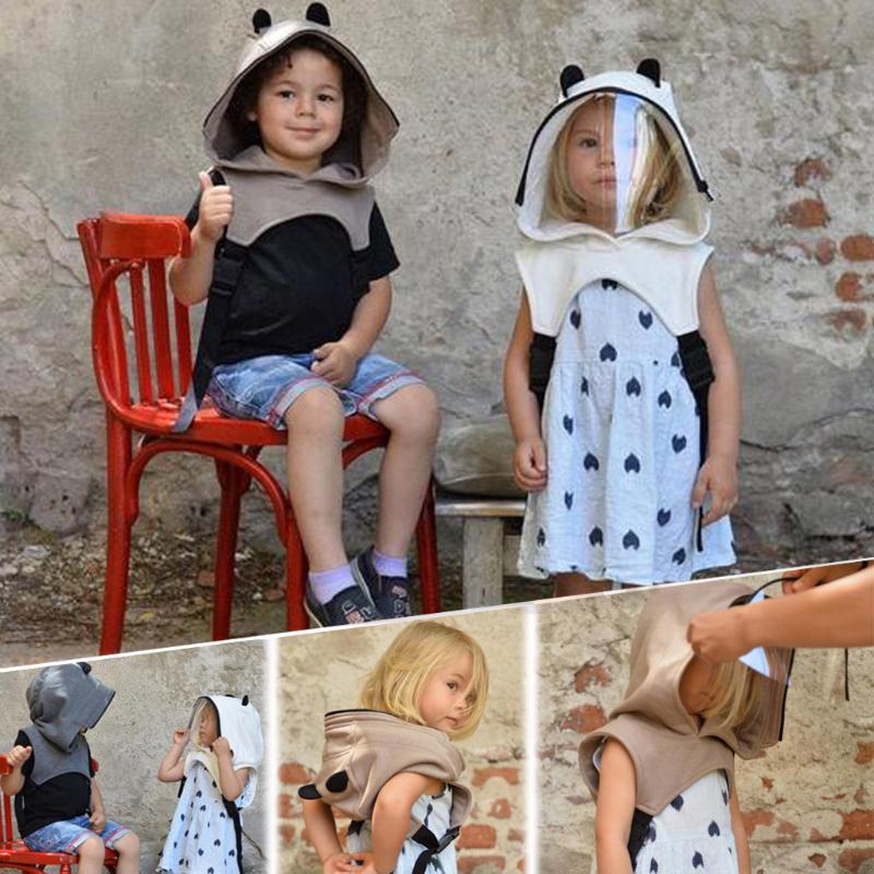 

Creative Windproof Face Scarves PVC Full Protective Face Wear Clear Hooded Hat Child Reusable Removable Sunscreen Protection#R15