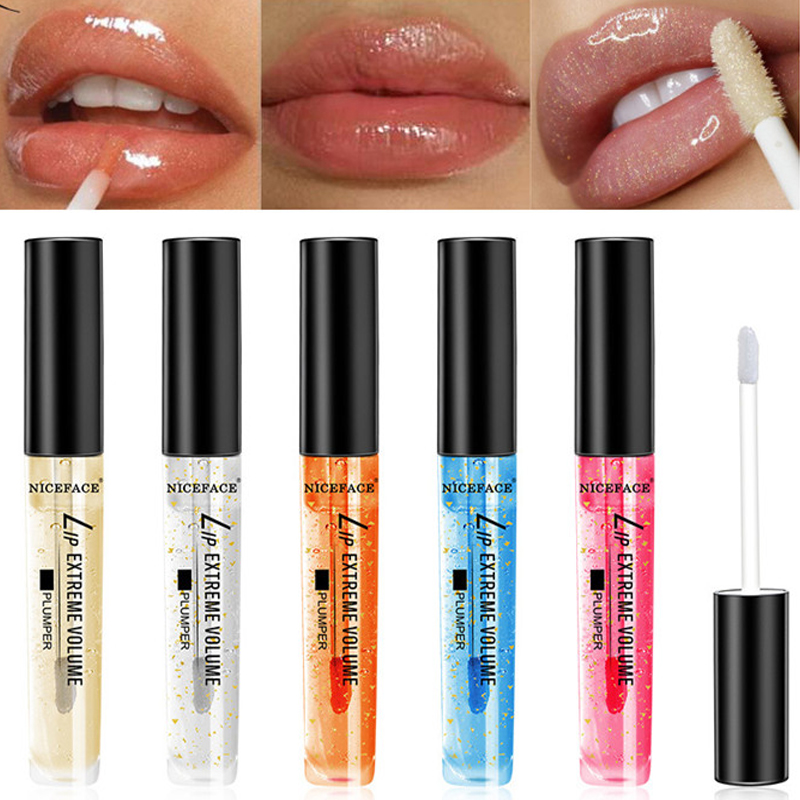 

New 4 Color Transparent Nutritious Lip Oil Moisturizing Lip gloss Care Liquid Essence Long Lasting gloss Beauty Makeup, 01