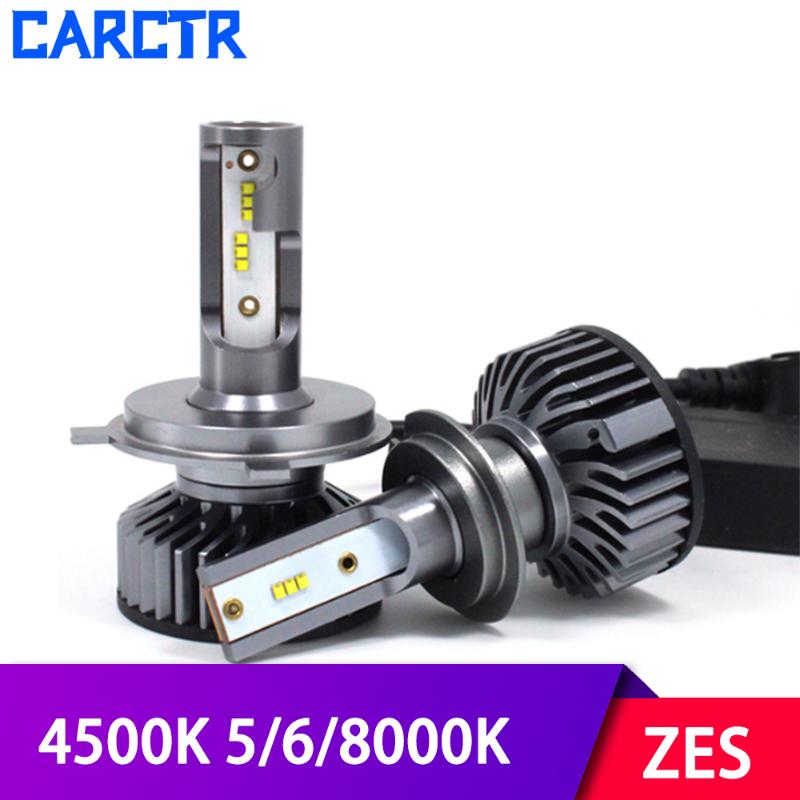 

External Drive Car LED Headlight Bulbs H4 Led H7 Bulbs H11 9005 9012 H1 H3 ZES Beams 6000K IP68 30W 6000LM Headlamp Car Lights