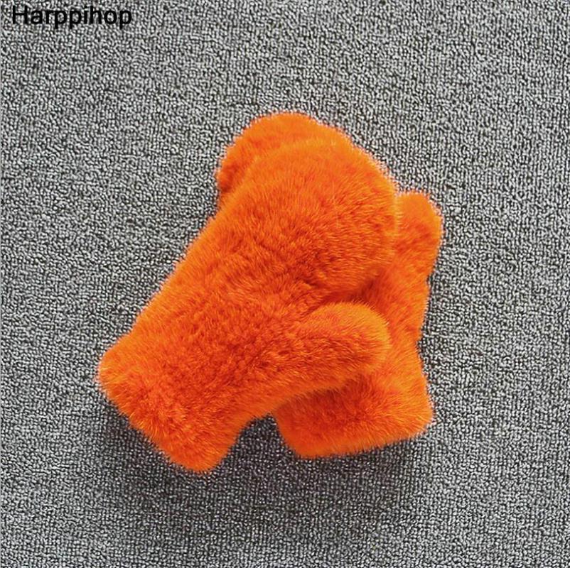 

Winter women gloves genuine natural glove 2020 brand new fashion lovely mittens thick warm fur Gloves & Mittens