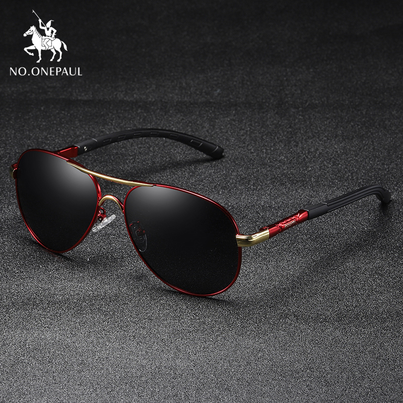 

NO.ONEPAUL Polarized Men Sunglasses designer Retro Square Sun Unisex driving goggles Goggle UV400 Fishing Glasses Accessories, White;black