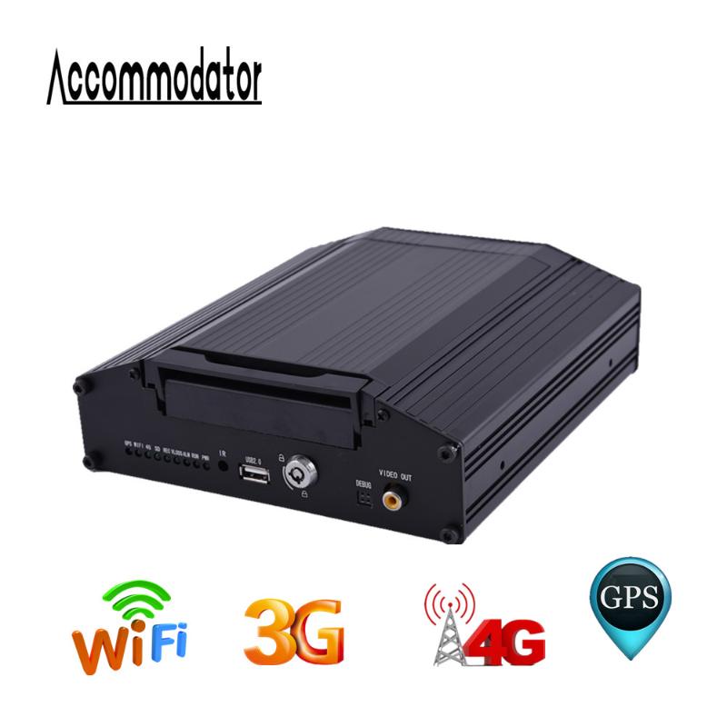 

GPS WiFi 3G 4G MDVR HDD SD Card AHD 720P 8 Channels Mobile DVR for Vehicle Car Trailer Truck Taxi School Bus