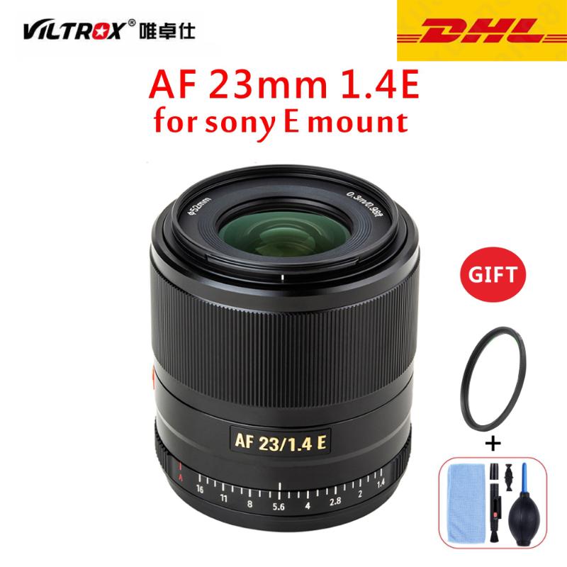 

VILTROX 23mm f1.4 Auto Focus lens APS-C Compact Large Aperture Lens for Sony E-mount Camera A6000 A6300 A6600
