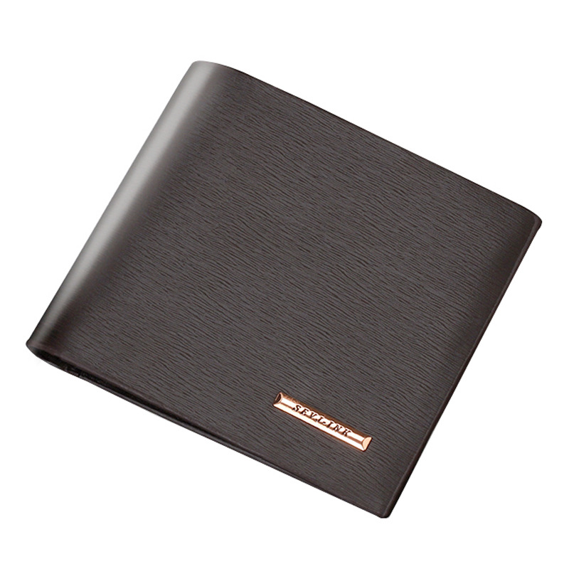 

Men Wallets Leather Male Casual Quality Holder Purse Wallet Coin Pocket Black Billetera Hombre