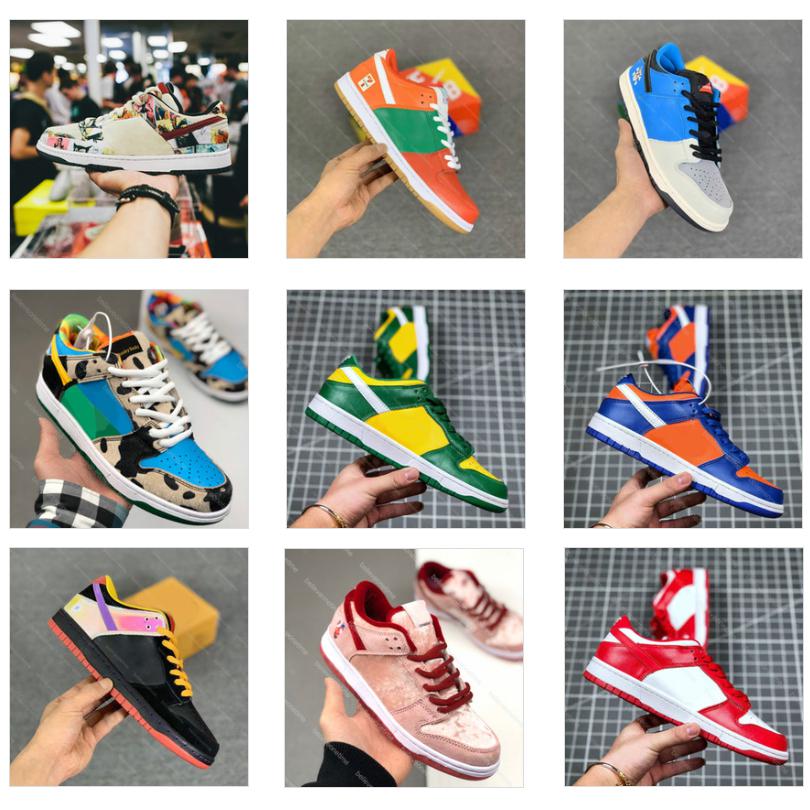 

What The Dunk SB Low Pro QS Chunky Dunky Freddy Krueger Men Women Running Shoes Paris StrangeLove Muslin Skate Sports Sneakers With Box