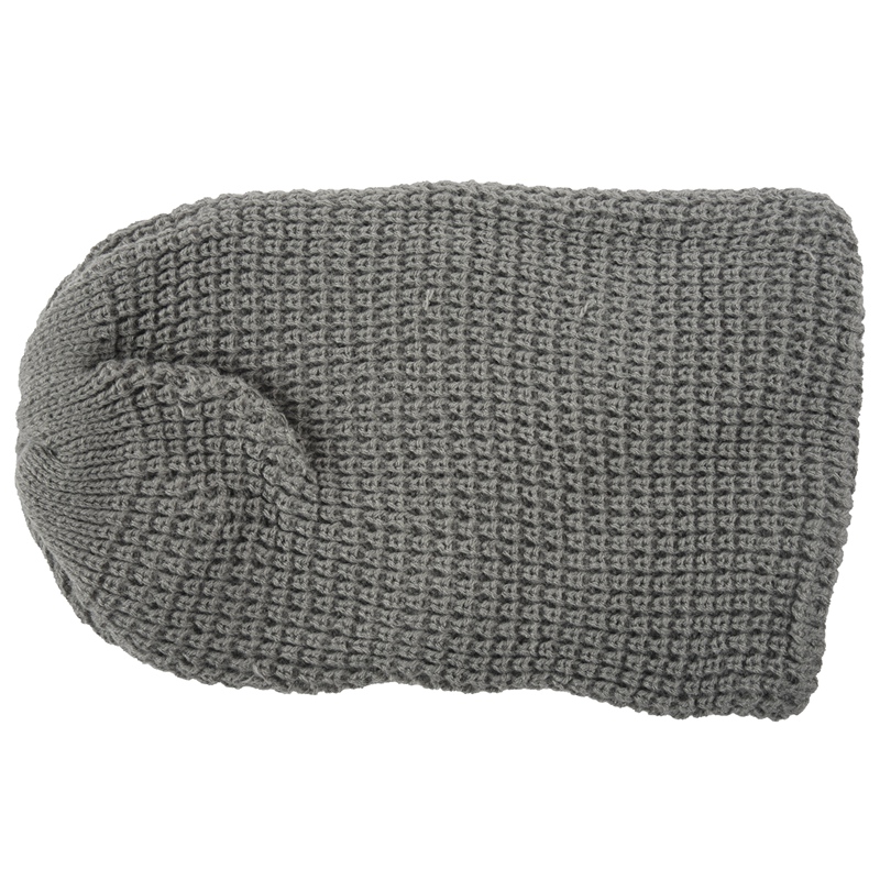 

Mens Slouchy Long Beanie Knit Cap for Summer Winter Oversize gray
