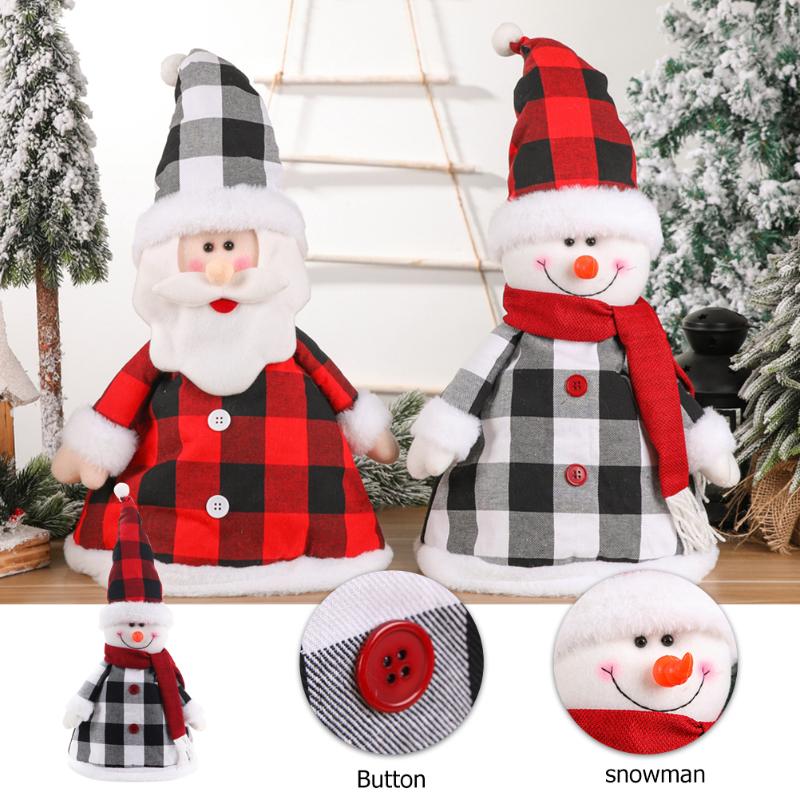 

Christmas Trees Decoration Snowman Patterned Christmas Ornament Party Decor Xmas Decorations For Home