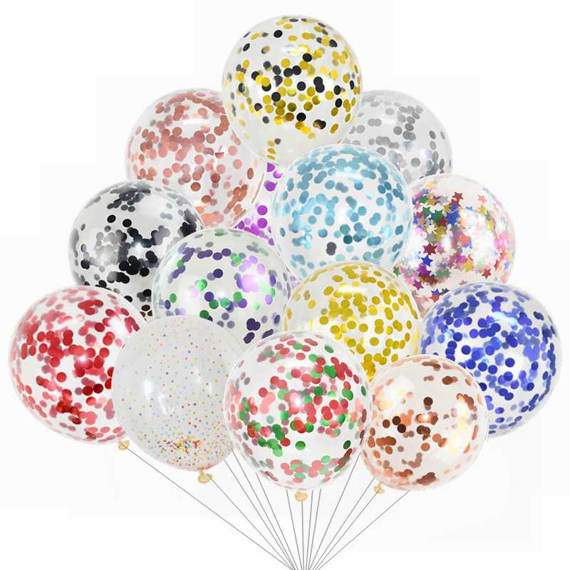 

10/20pcs 12inch Multicolor Confetti Latex Balloon Wedding Birthday Party Balloon Decoration Baby Shower Kids Toy Globos Supplies