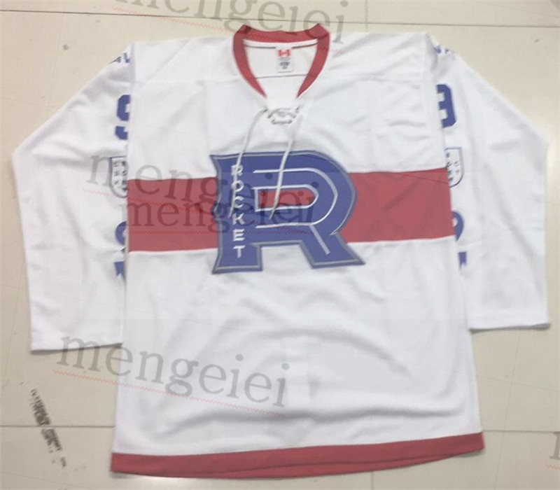 

2020 Custom MEN 9 Laval Rocket Hockey Jersey Hockey Jersey Embroidery Stitched Customize any number and name Jerseys Hockey Jersey, Black