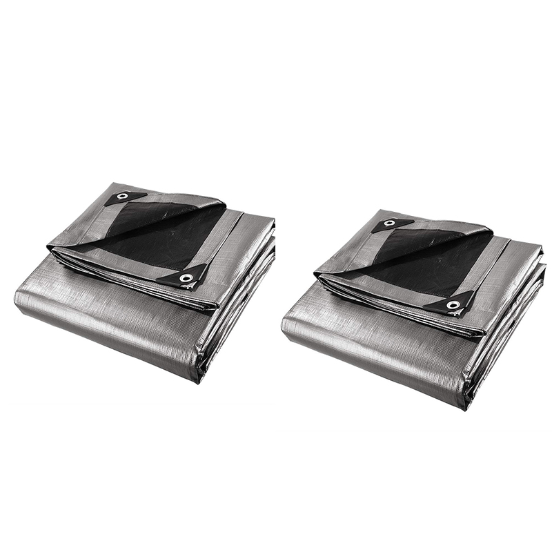 

Waterproof Tarpaulin Heavy Duty Poly Tarp Ground Sheet Outdoor Camping Tent Cover with Eyelets