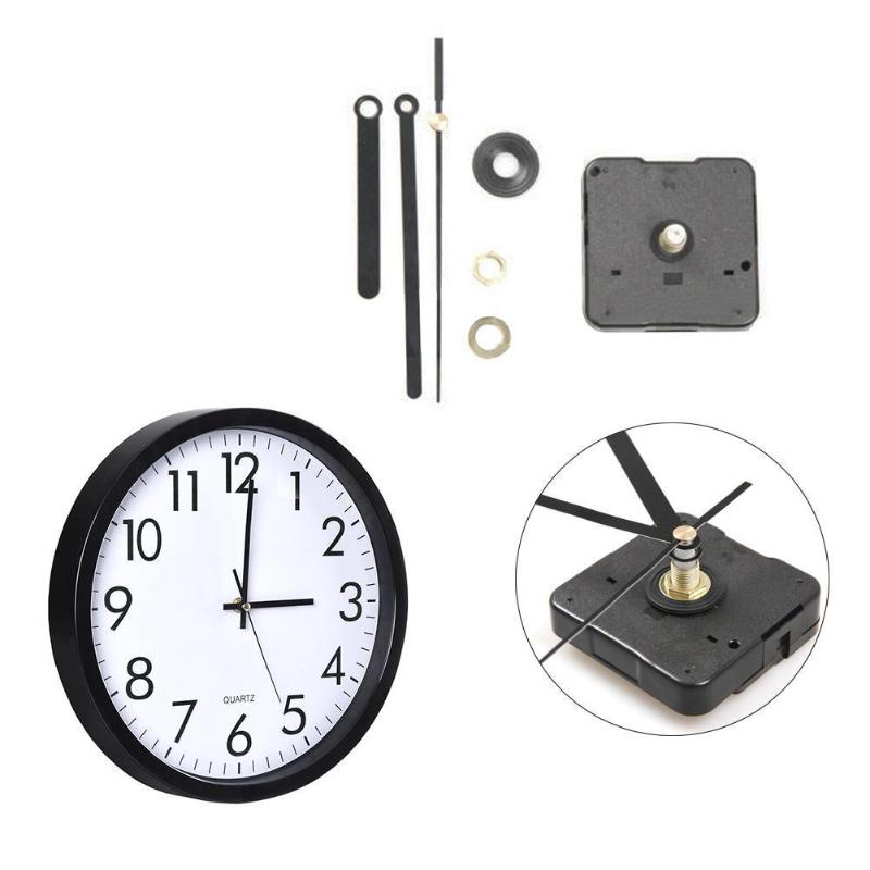 

DIY Wall Quartz Clock Silent Large Movement Mechanism Hands Kit Tool Hook Replacement Repair Decor With P2H8