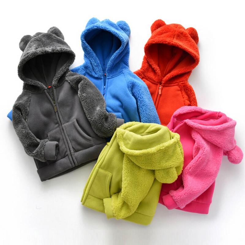 

Kids Girls Coat Winter Faux Fur Hooded Plush Stitch Down Coat Overcoat Fashion Children Girls Boys Warm Winter Outerwear M850#, Bu