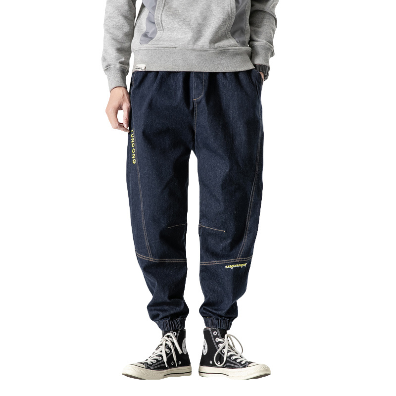 

Hip HopDesign Brand Jeans For Men'S Straight 2020 Fashion Hole Ripped Distressed Moto Bike Vintage Jean Plus Size kg-217, 1291 2