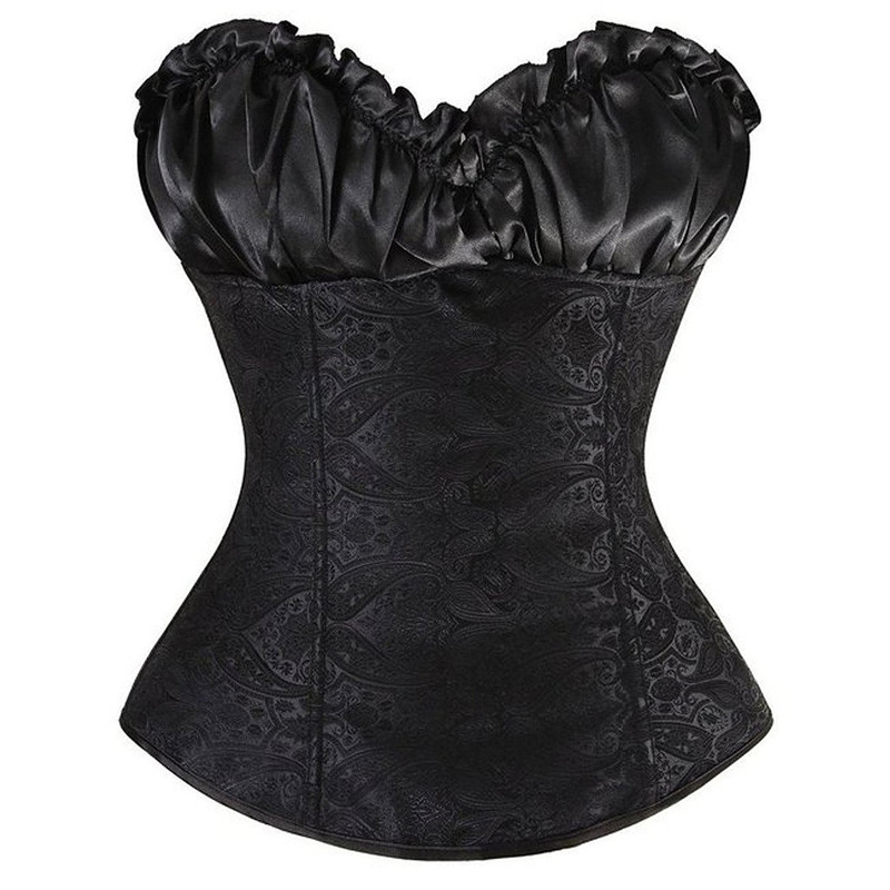 

Sapubonva corset top for women for wedding plus size bustier corset vest overbust lingerie sexy halloween costumes corsetto red, 601whtie
