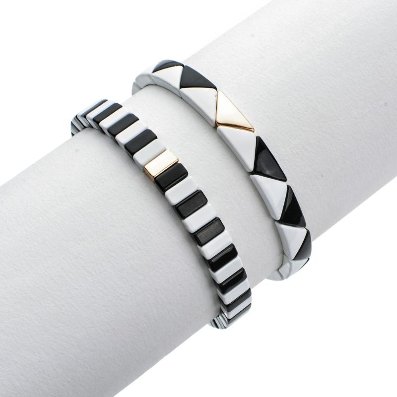 

Charm Bracelets ZMZY Boho Friend Distance Bracelet Fashion Beads White And Black Yin Yang For Men Women Friendship Jewelry