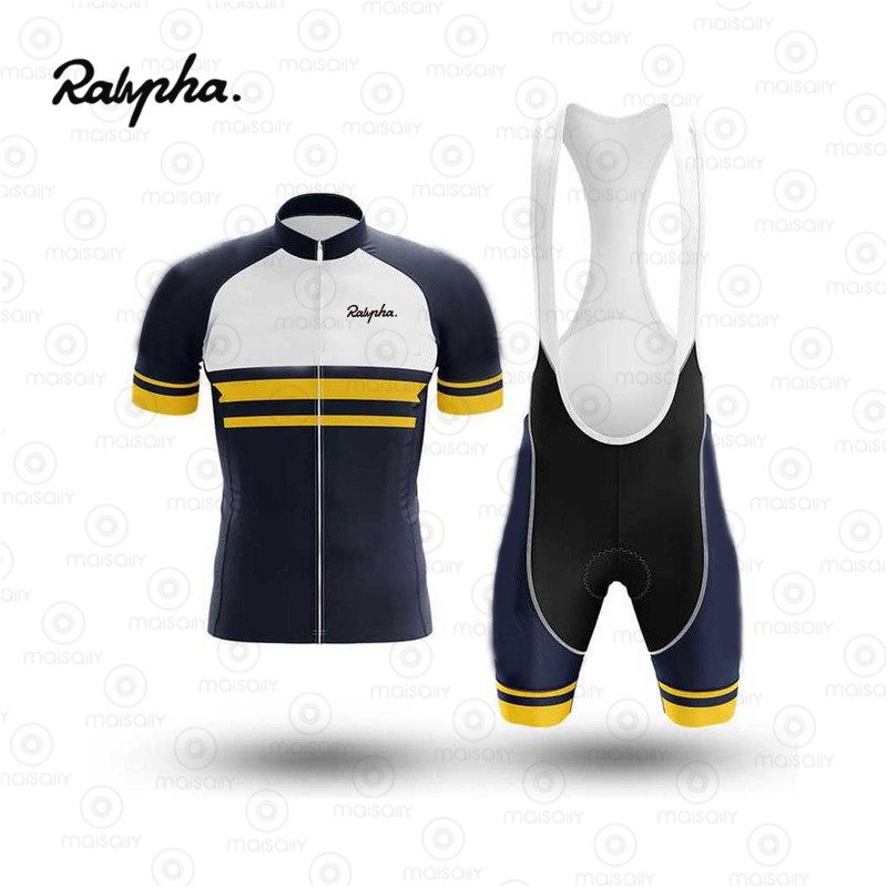 

2020 Summer raphaful Cycling Suits Road Bike Clothing Men's Pro Shorts Bib Mtb Bike Wear Jersey Clothes Kit, Cycling shirt 8