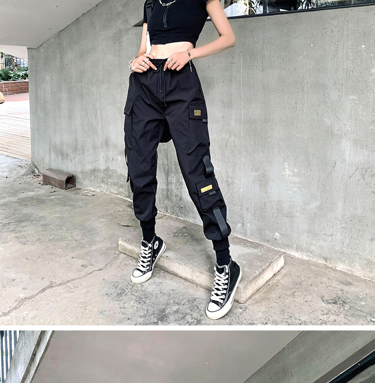 black sweatpants baggy